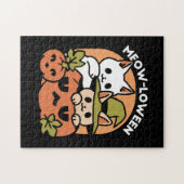 Puzzle Meow-Loween - Festive Halloween Conception de chat (Horizontal)