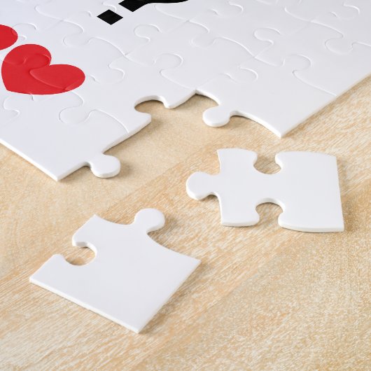 Puzzle "M'épouserez-vous ? "Puzzle (Côté)