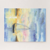 Puzzle Mer au coucher du soleil (Horizontal)