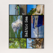 Puzzle Mer Baltique, collage (Vertical)