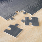 Puzzle Mer d'Alaska brumeuse aux nuances de bleu (Côté)
