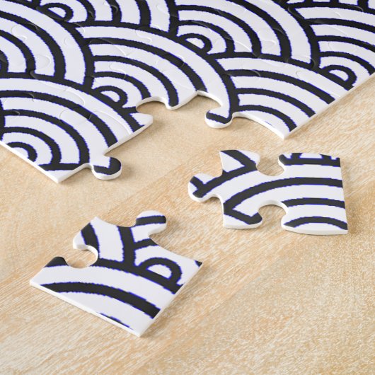 Puzzle Mer de Seigaiha (Côté)