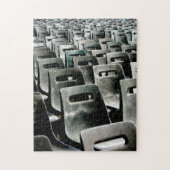 Puzzle Mer des chaises gris (Vertical)