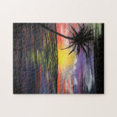 Puzzle Mer du coucher du soleil (Horizontal)