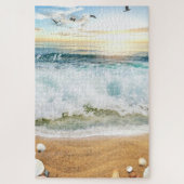 PUZZLE MER ET PLAGE DE SABLE (Vertical)