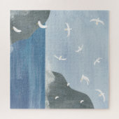 Puzzle Mer froide et mouettes (Horizontal)