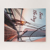 Puzzle Mer Le Jour La Voile Bateau Océan (Horizontal)