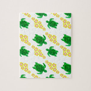 Puzzle Mer verte Turltes