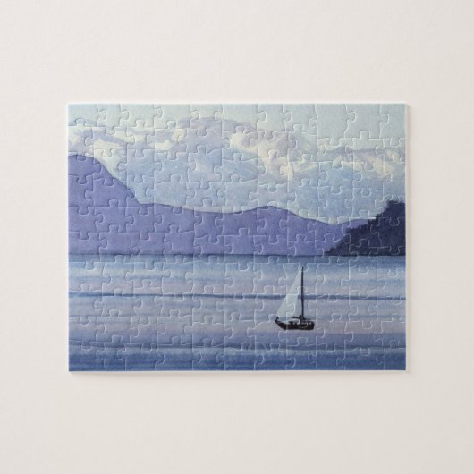 Puzzle Mer violet (Horizontal)