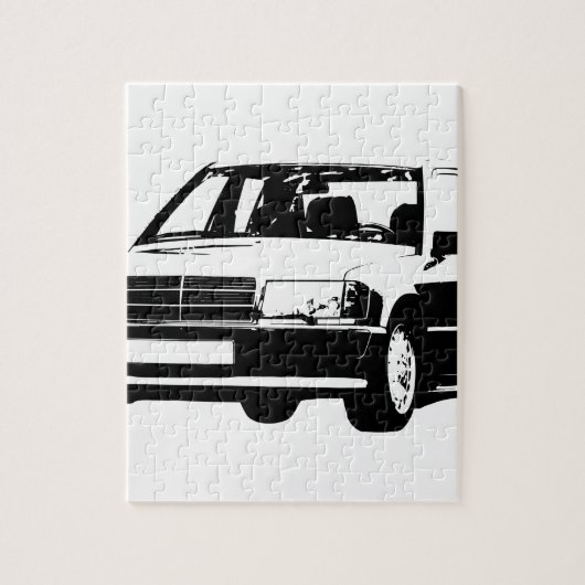 Puzzle Mercedes-Benz-190E (Vertical)