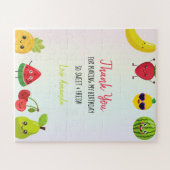 Puzzle Merci Fruits mignonnes Premier cadeau de fête d'an (Horizontal)