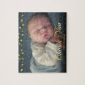 Puzzle Merci personnalisé de bébé de photo (Vertical)