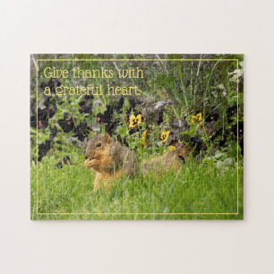 Puzzle Merci Squirrel