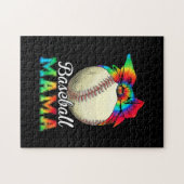 Puzzle Mère Art Baseball Mama Anniversaire (Horizontal)