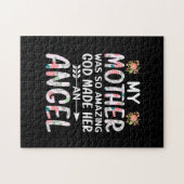 Puzzle Mère Art Ma Mère Un Ange (Horizontal)