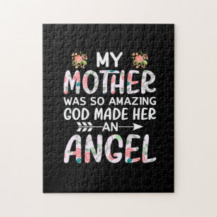 Puzzle Mère Art Ma Mère Un Ange