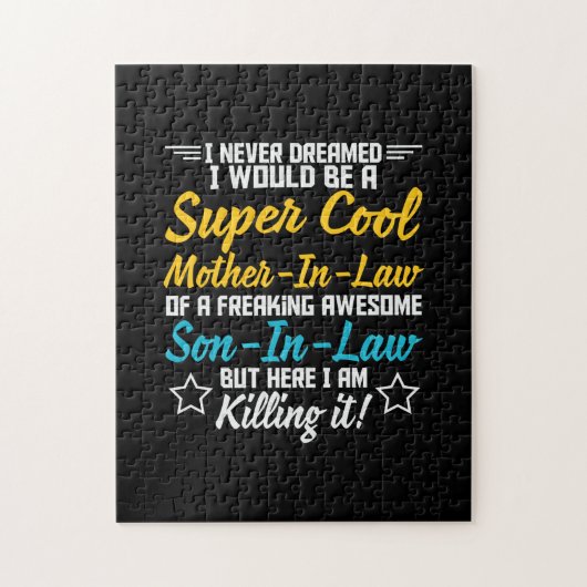 Puzzle Mère Art Super Cool Mère En Droit (Vertical)
