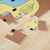 Puzzle Mère cane chantant à ses œufs : (Côté)