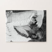 Puzzle Mère de Natif américain et sa papoose (Horizontal)