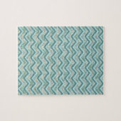 Puzzle Mère de Pearl Turquoise ZigZag (Horizontal)