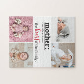 Puzzle Mère définition coeur de la famille 4 photo (Horizontal)
