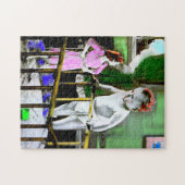 Puzzle Mère des années 1940 et son bébé géant (Horizontal)