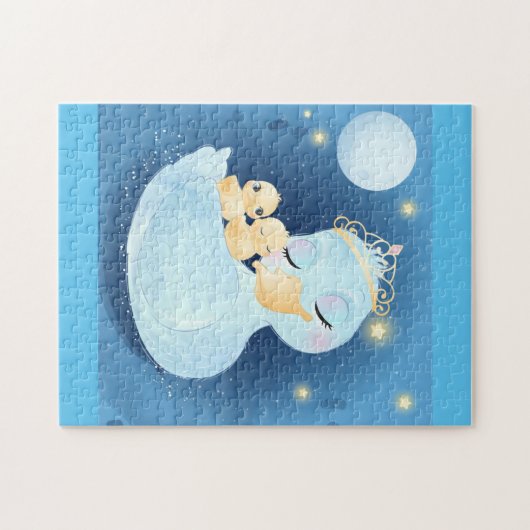 Puzzle Mère Et Bébé Canard (Horizontal)