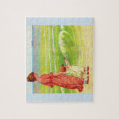 Puzzle mère et bébé sur la plage (Vertical)