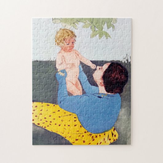 Puzzle Mère et enfant, Mary Cassatt (Vertical)