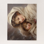 Puzzle Mère et enfant victorien (Vertical)