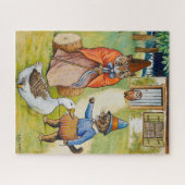 Puzzle Mère Goose à la maison par Louis Wain (Horizontal)