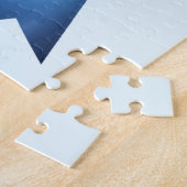 Puzzle Mère Mary Blue Bow Religieux Catholique (Côté)