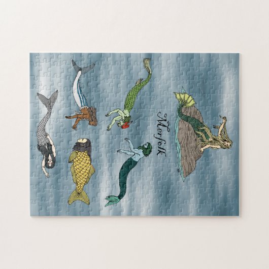 Puzzle Merfolk (Horizontal)