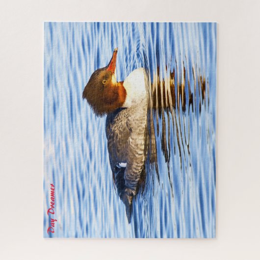 Puzzle Merganser Duck (Vertical)