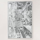 Puzzle MERIAN : Château et jardins royaux 1620 (Vertical)