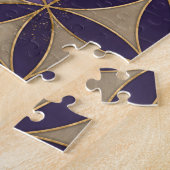 Puzzle Merkabah sur Fleur de vie motif (Côté)