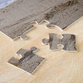 Puzzle Merle Collie à la plage (Côté)