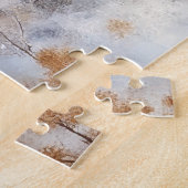 Puzzle merle d'hiver (Côté)