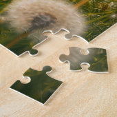 Puzzle Merlebleue chantant dans le soleil (Côté)