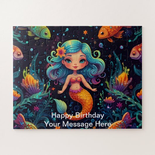 Puzzle Mermaid Aventure Sous La Mer (Horizontal)