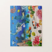Puzzle Mermaid de mer Ariel, Vie sous-marine (Vertical)