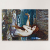 Puzzle Mermaid, John William Waterhouse (Horizontal)
