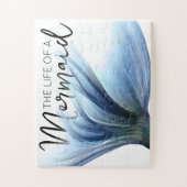Puzzle #MermaidLife d'une sirène | Devis de queue (Vertical)