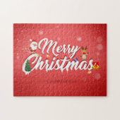 Puzzle Merry christmas (Horizontal)