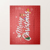 Puzzle Merry christmas (Vertical)