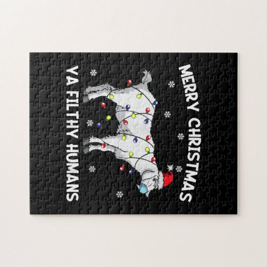 Puzzle Merry Christmas (Horizontal)