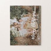 Puzzle Merry Christmas Photo Holiday (Vertical)