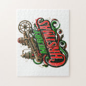 Puzzle Merry Christmas steampunk (Vertical)
