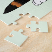 Puzzle Merry Fuzzing Christmas Cat (Côté)