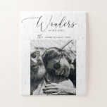 Puzzle Merveilles de son amour | Jeu photo Noël<br><div class="desc">Amène la foi et le plaisir ensemble cette saison avec une coutume "Merveilles de son amour" puzzle de Noël chrétien. Doté d'une élégante typographie minimaliste et d'espace pour votre photo de famille préférée, ce puzzle de vacances unique fait un souvenir significatif et un cadeau réfléchi pour les proches. Parfait pour...</div>